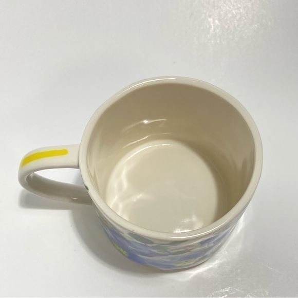 Anthropologie Dawn Floral Monogram Mug " E " - Picture 4 of 4